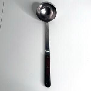 Wood Handle Stainless Steel Vintage MARCREST Soup Ladle Kitchen Utensil USA
